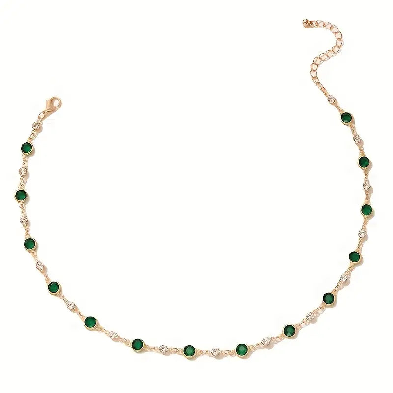 Collar Oro Esmeralda Station
