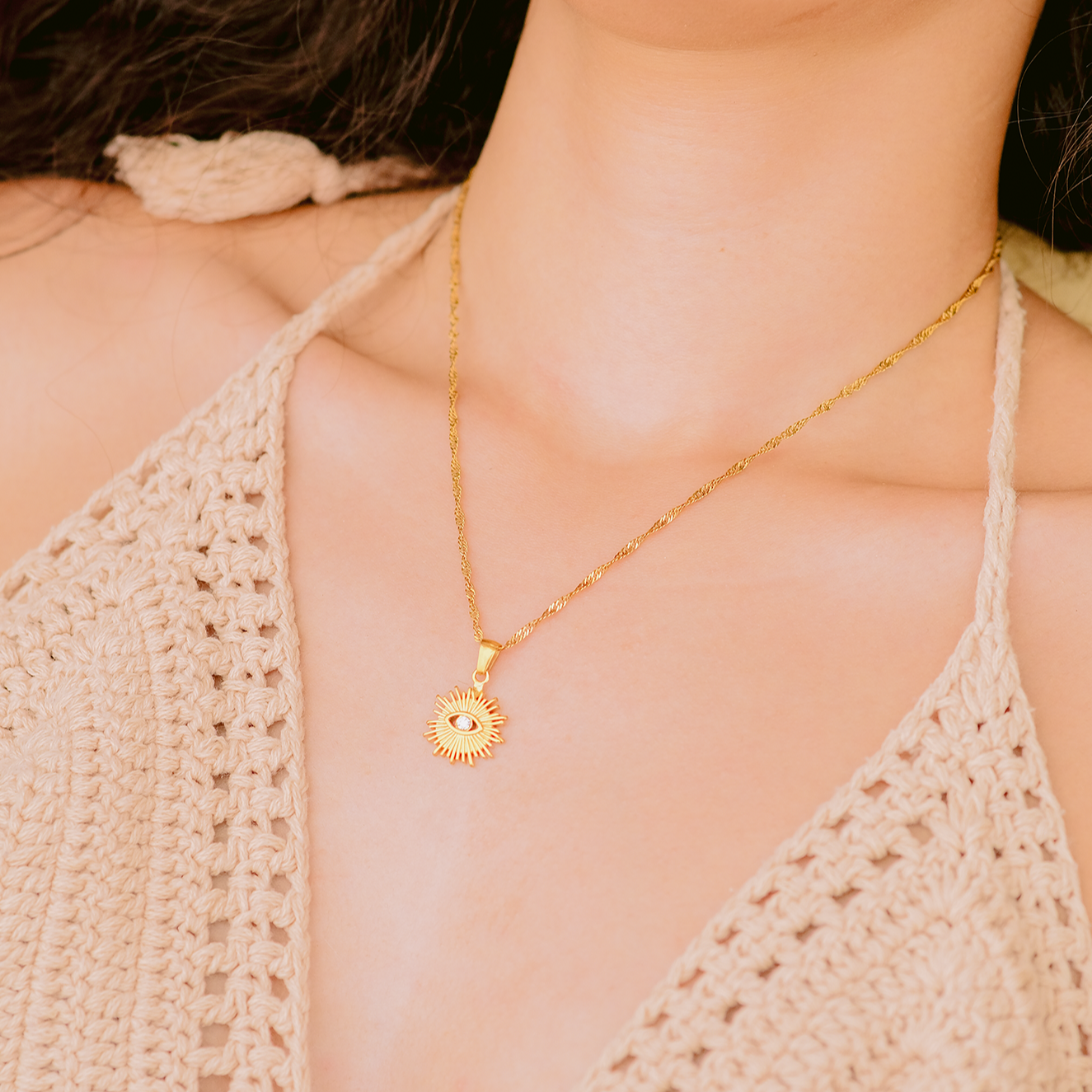 Collar Oro Solana