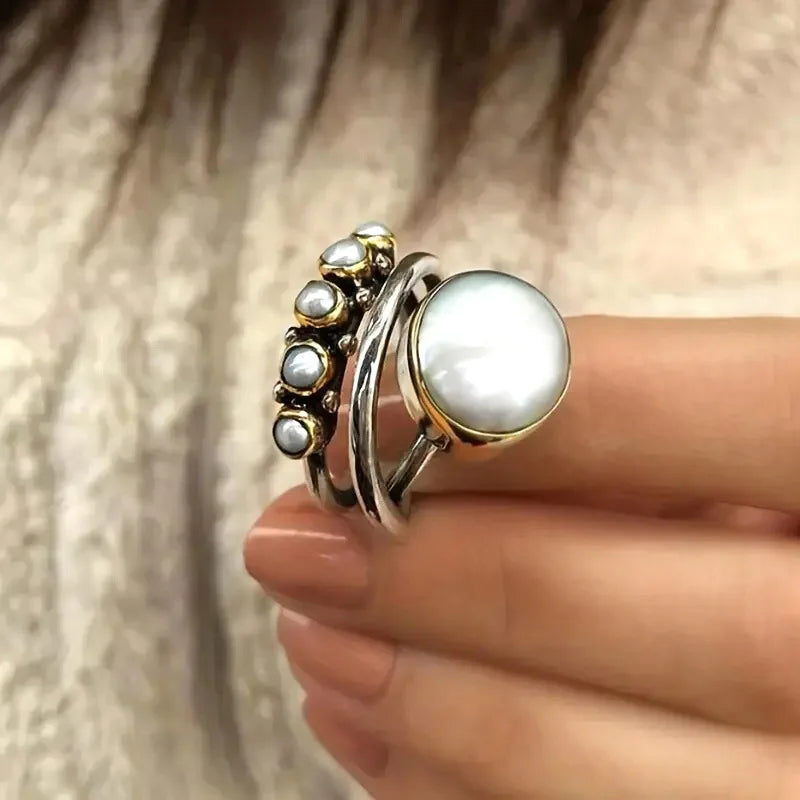 Anillos de Perla Stacking