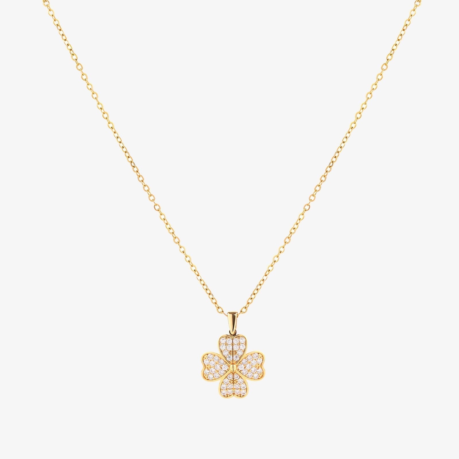 Heart Bloom Necklace | Gold