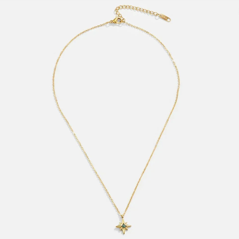Estelle Celestial Gem Necklace | Gold