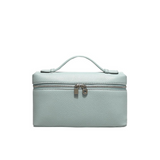 Small Pink Leather Tote Bag