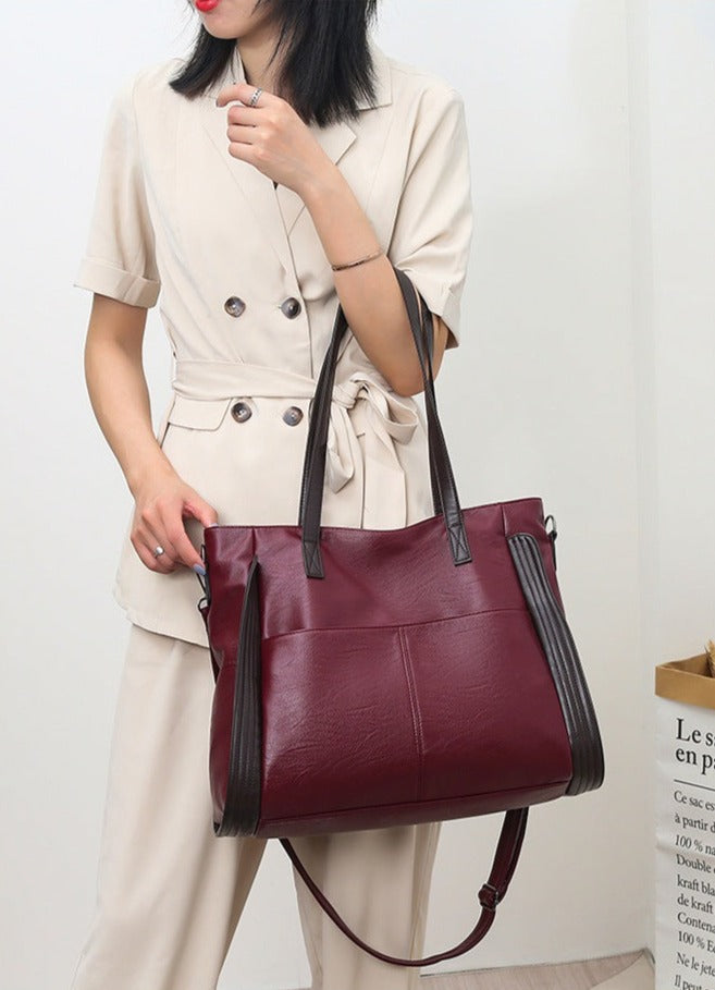 Classic Leather Bag - Barcelona
