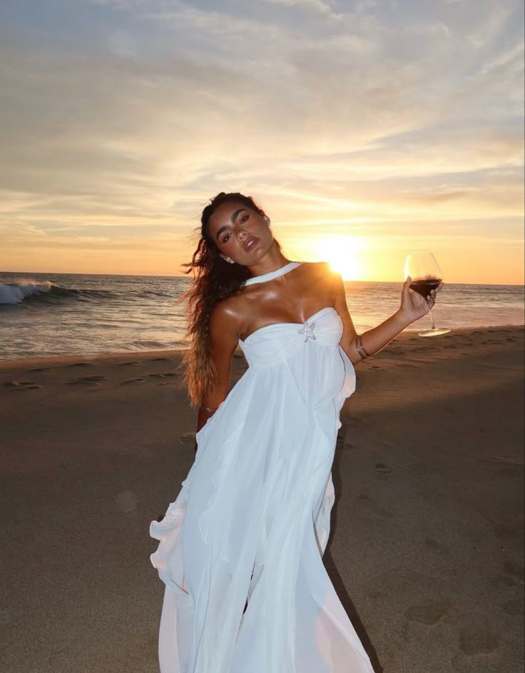 Strapless Ruffle Tiered Maxi Dress