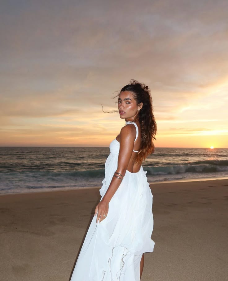 Strapless Ruffle Tiered Maxi Dress