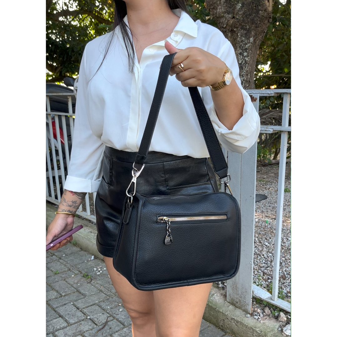 Milane Leather Crossbody or Shoulder Bag