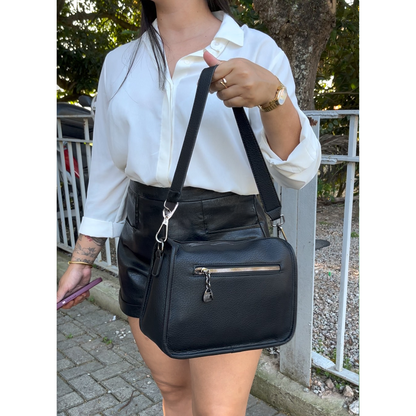 Milane Leather Crossbody or Shoulder Bag