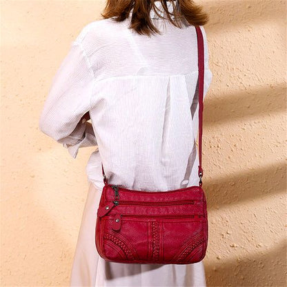 Women's Leather Handbag - Mirely