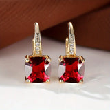 Aretes de Aro Místico de Piedra | Oro