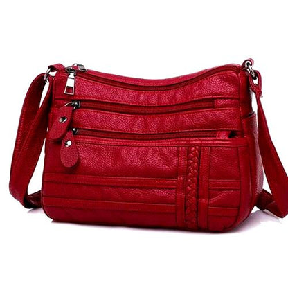 Women's Leather Handbag - Mirely