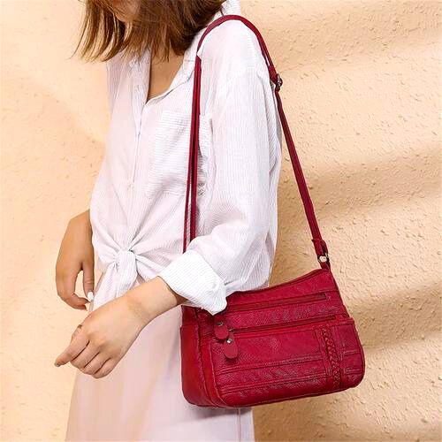 Women's Leather Handbag - Mirely