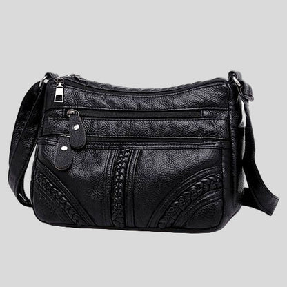 Women's Leather Handbag - Mirely