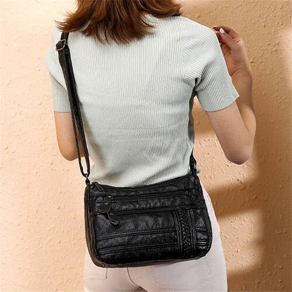 Women's Leather Handbag - Mirely