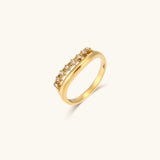 Anillo Oro Adeline Diamond Simulant