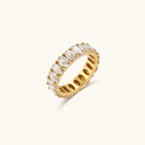 Anillo Oro Antoinette Diamond Simulant
