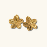 Aretes de Flor Oro Alice