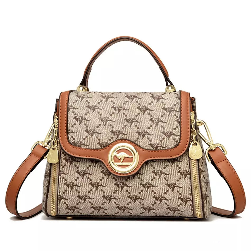 Women's Leather Handbag - Aurelia
