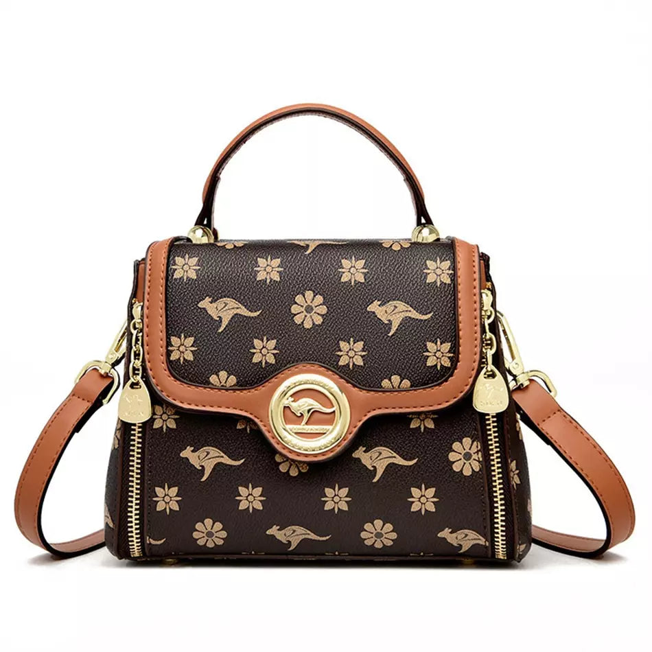 Women's Leather Handbag - Aurelia