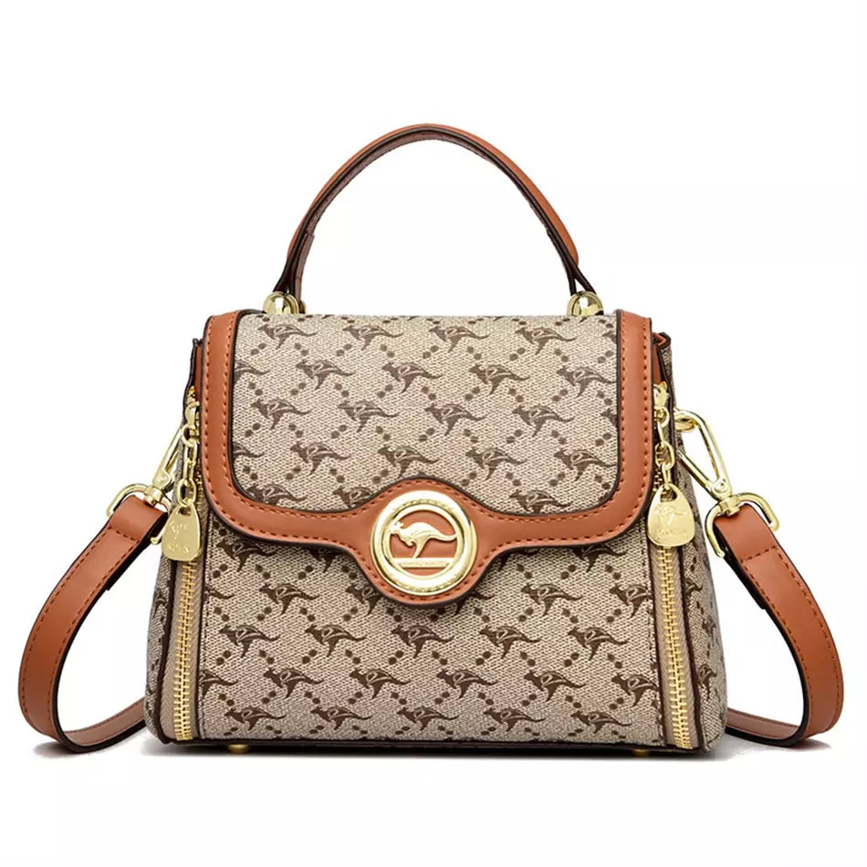 Women's Leather Handbag - Aurelia