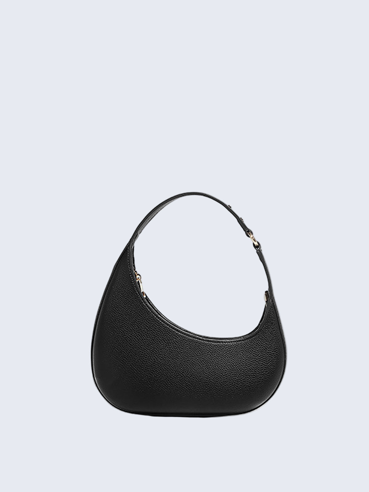 Versatile Half-Moon Leather Bag