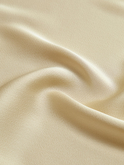 Satin Open-Back Slip Dress