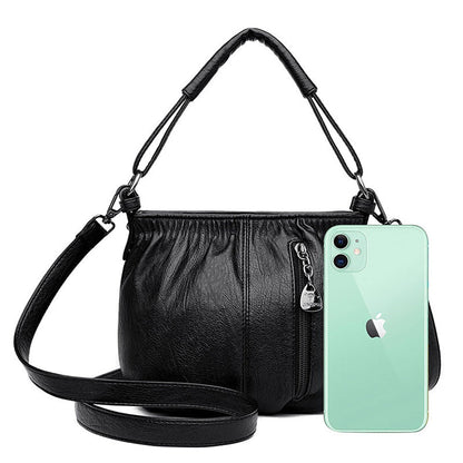 Compact Leather Bag - Gabriele