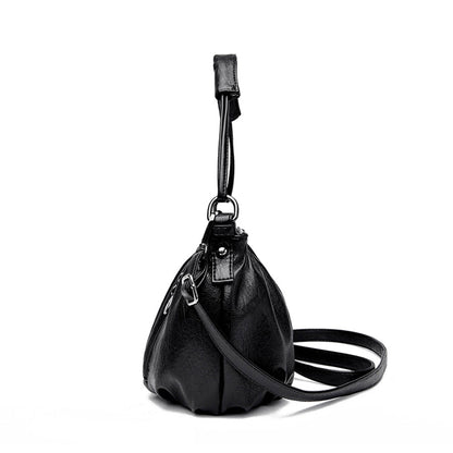 Compact Leather Bag - Gabriele