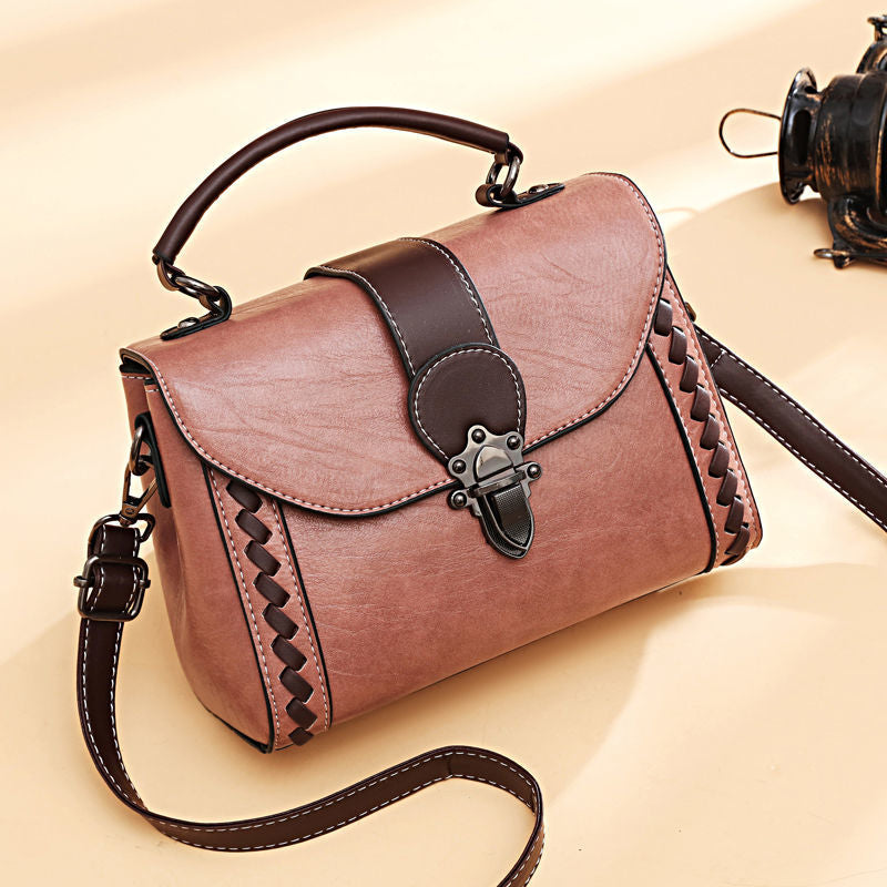 Women's Leather Crossbody Bag - Anne
