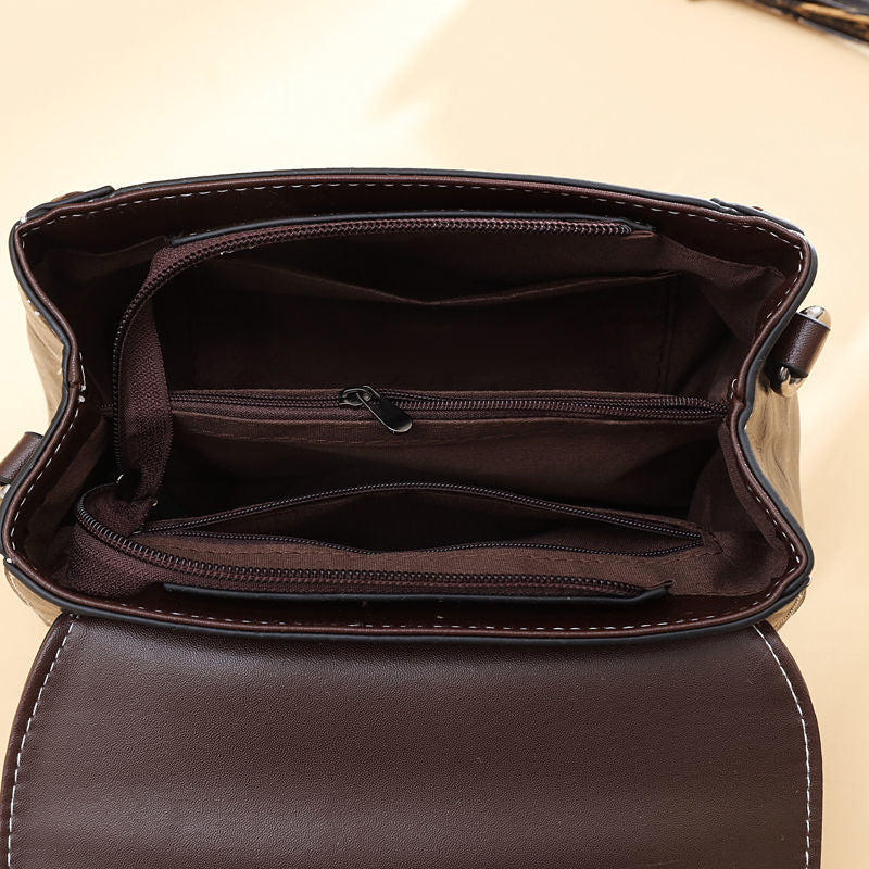 Women's Leather Crossbody Bag - Anne