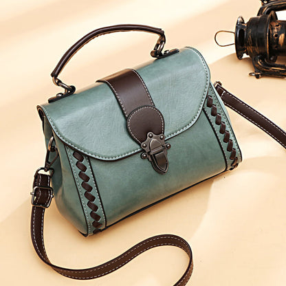 Women's Leather Crossbody Bag - Anne