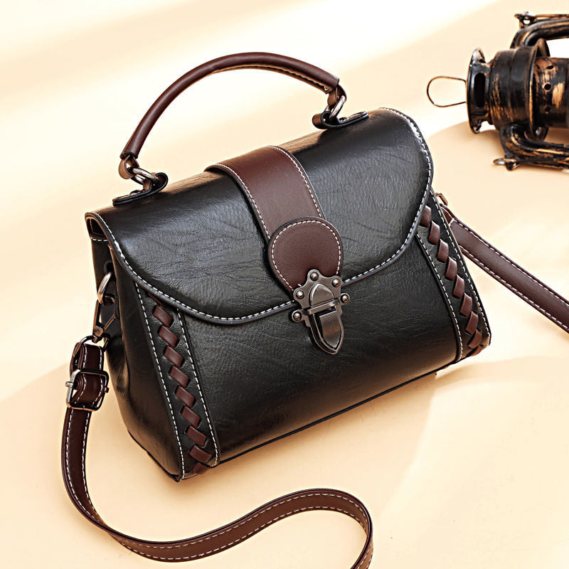 Women's Leather Crossbody Bag - Anne