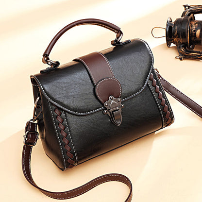 Women's Leather Crossbody Bag - Anne