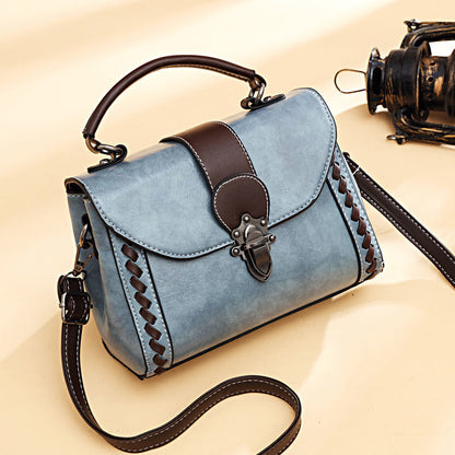 Women's Leather Crossbody Bag - Anne