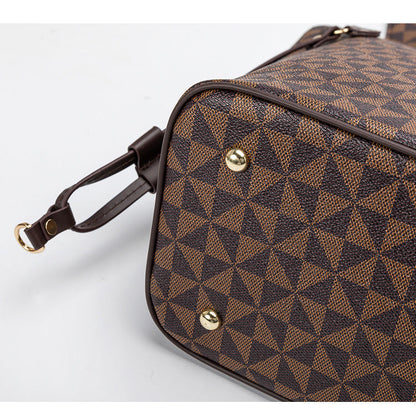 Women's Leather Handbag - Iasmym (Handbag + Wallet)