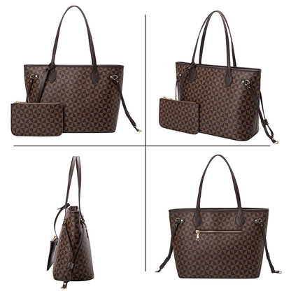 Women's Leather Handbag - Iasmym (Handbag + Wallet)