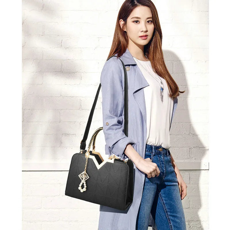 Women's Leather Handbag - Melody