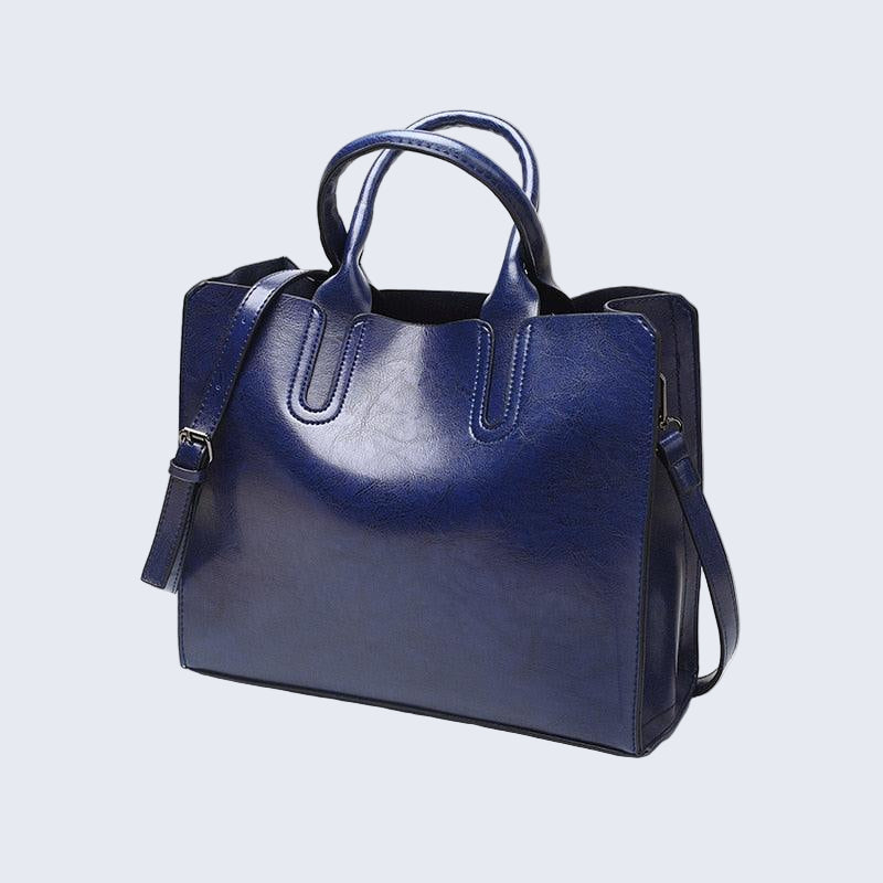 Women's Leather Handbag - Bela