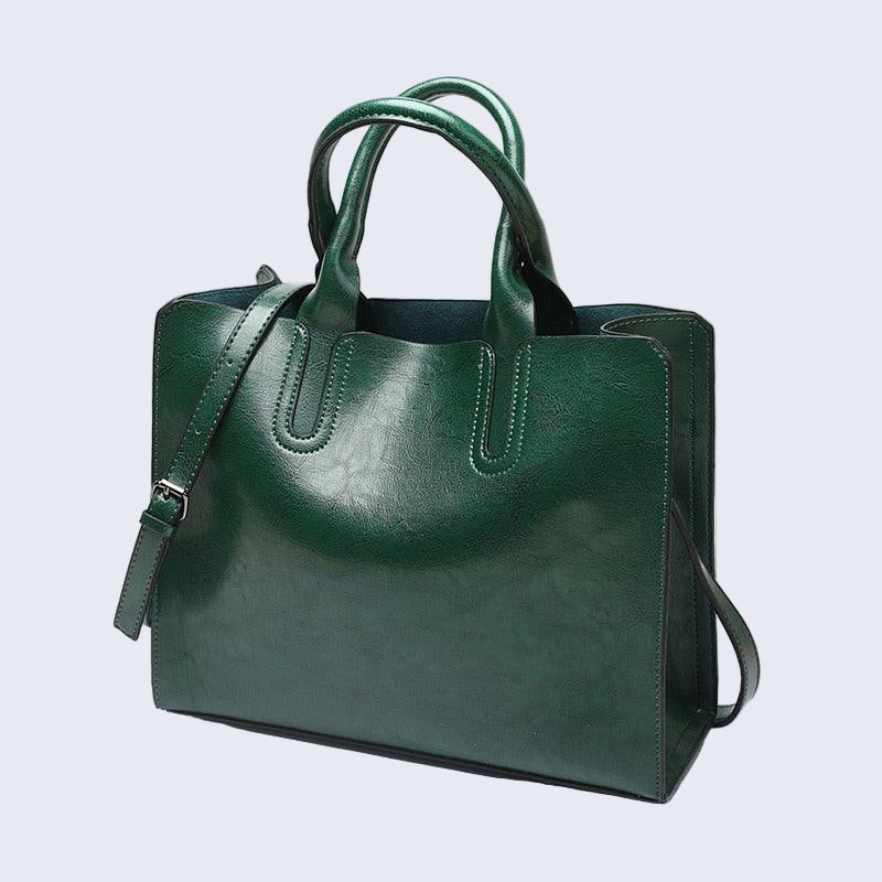 Women's Leather Handbag - Bela