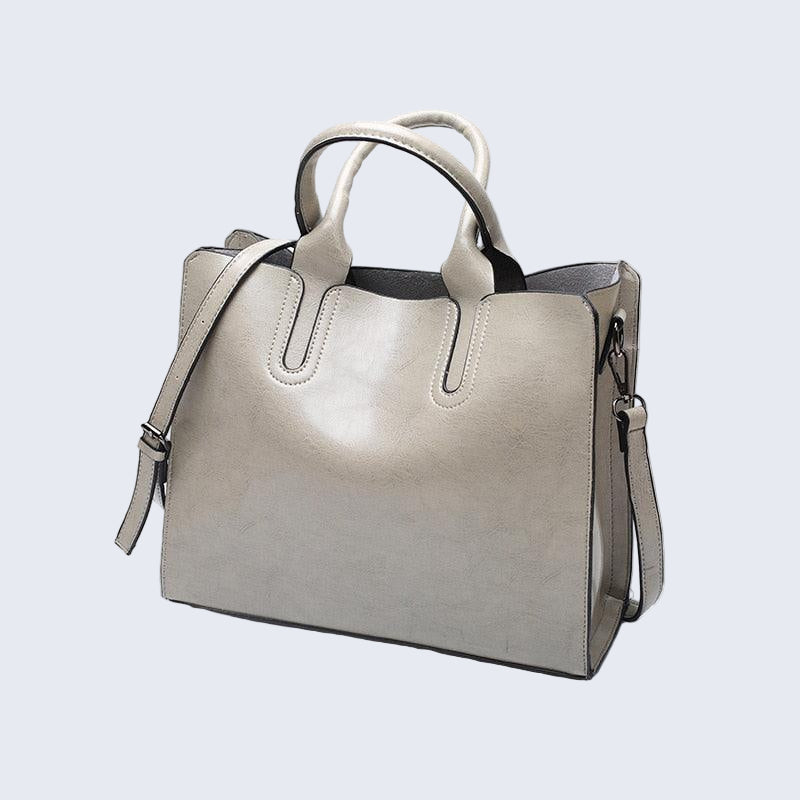 Women's Leather Handbag - Bela