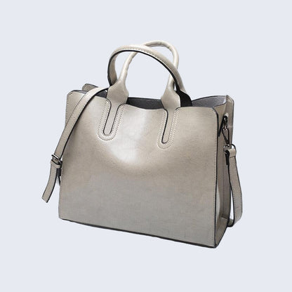 Women's Leather Handbag - Bela