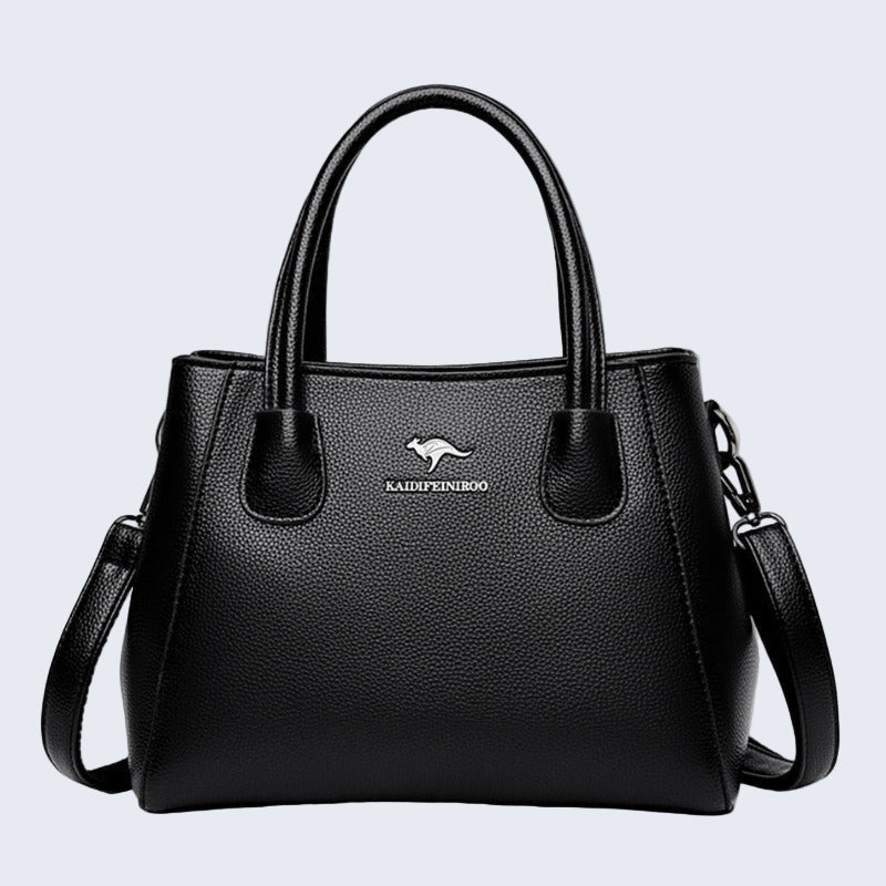 Women's Genuine Leather Crossbody Bag - Patrícia