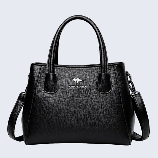 Women's Genuine Leather Crossbody Bag - Patrícia