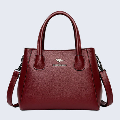 Women's Genuine Leather Crossbody Bag - Patrícia