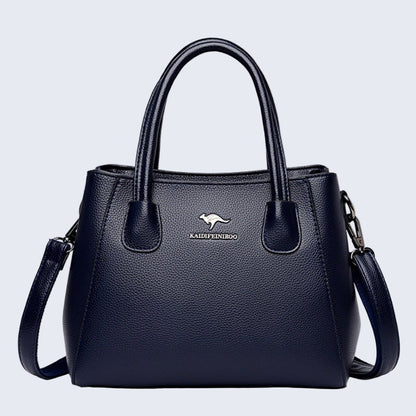 Women's Genuine Leather Crossbody Bag - Patrícia