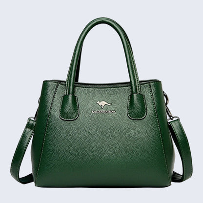 Women's Genuine Leather Crossbody Bag - Patrícia