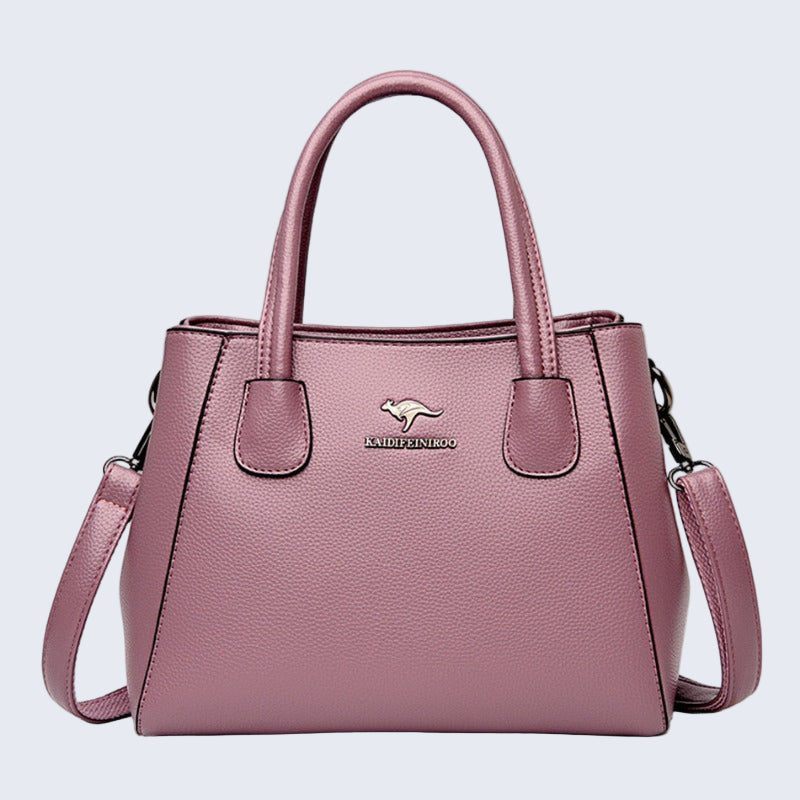 Women's Genuine Leather Crossbody Bag - Patrícia