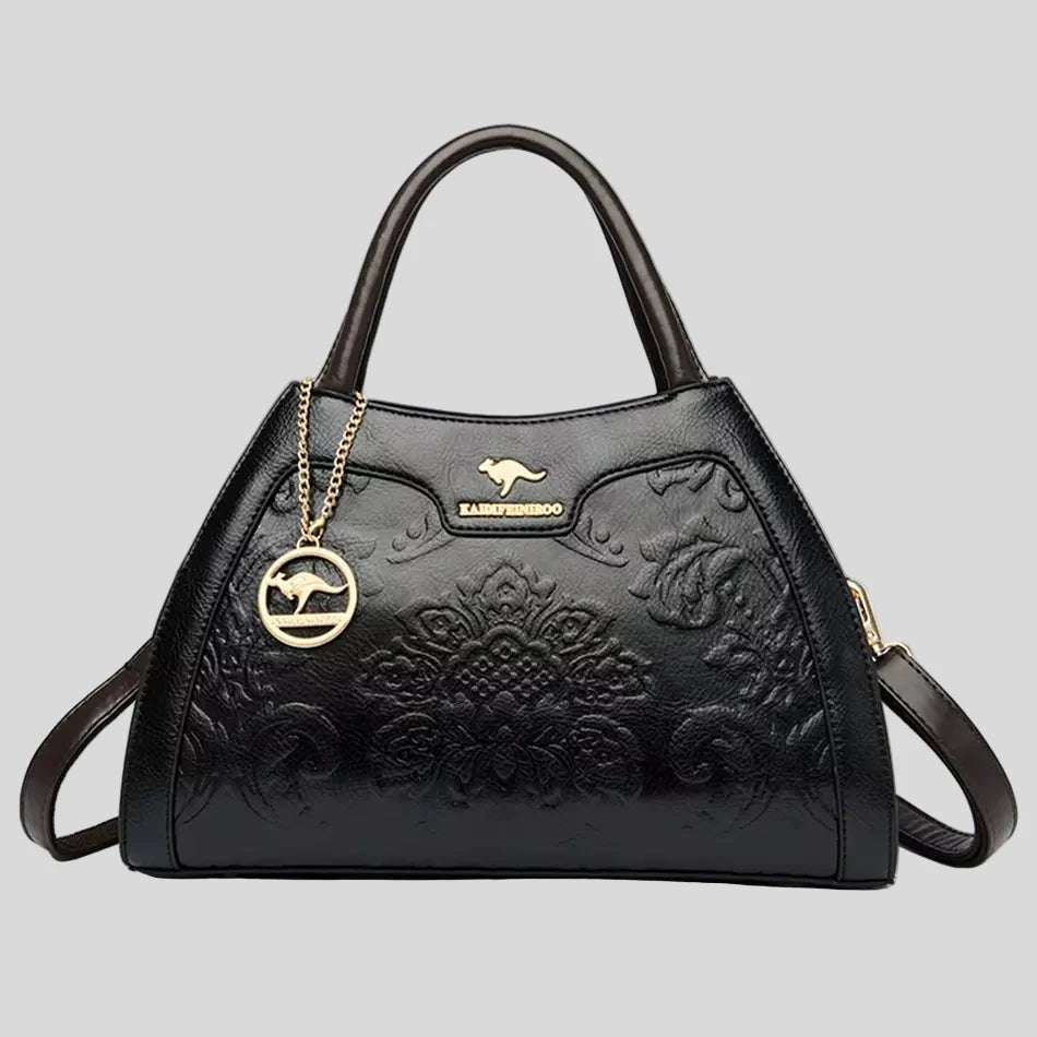Luxury Women's Leather Handbag - Rebeca