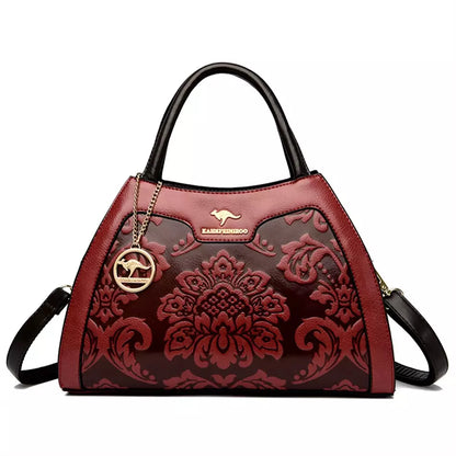 Luxury Women's Leather Handbag - Rebeca