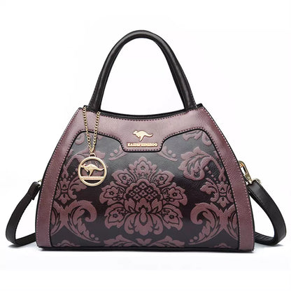 Luxury Women's Leather Handbag - Rebeca