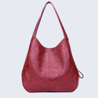 Women's Leather Handbag - Luxury